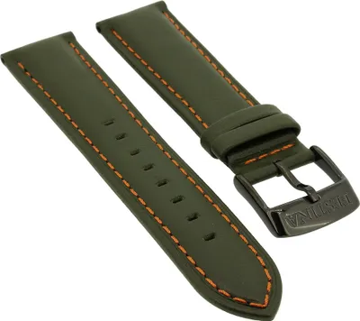 Produktbild von Festina Chronograph Uhrenarmband 22mm Leder grün orangene Naht F20344