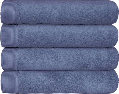 Obrázek produktu pro SCANquilt ručník MODAL SOFT modrá denim 75% bavlna 25% modal 30 x 50 cm