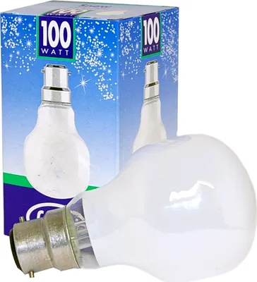 Produktbild von Leuci Glühbirne B22d 100W OPAL weiß Softone T60 B22 Glühlampe 100 Watt