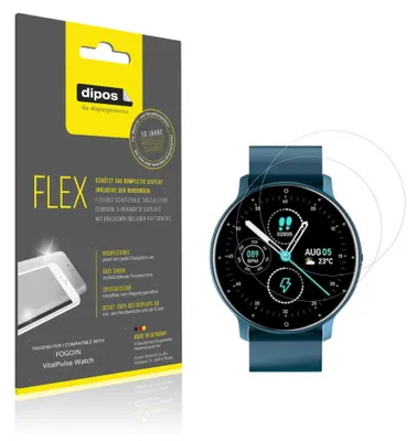 Obrázok produktu pre 2x dipos Flex FOGOIN VitalPulse Watch