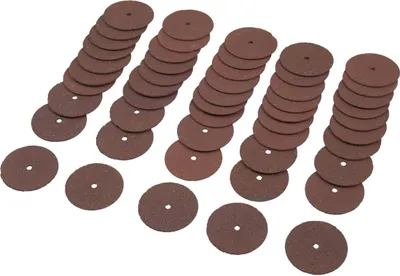 Zdjęcie produktu dla Zestaw 50 tarcz tnących z żywicy syntetycznej 24x0,8 mm