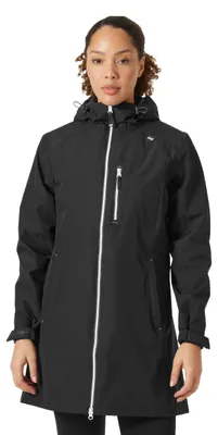 Produktbild von Helly Hansen Damen W Long Belfast Jacke, Schwarz, M