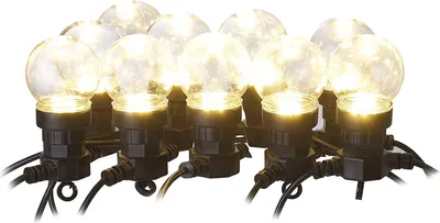 Obrázok produktu pre EMOS LED vonkajšie reťaz - 10x párty žiarovky, 5m teplá biela DCPW02