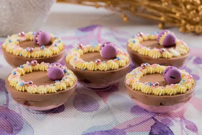 Immagine prodotto di Contenitori rotondi per dessert da 65 ml, 27 pezzi.