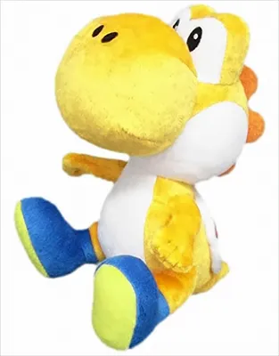 Produktbild von Nintendo Yoshi, Dinosaurier, Weiß, Gelb, Plüsch, Super Mario, Dinosaurier, Junge/Mädchen