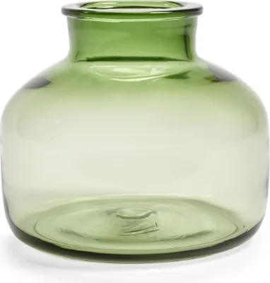 Produktbild von Serax Vase - Blumenvase, Glas, Grün, D 25 cm, H 22 cm