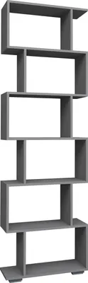 Immagine prodotto di Mensola divisore in legno per scaffale bookshelf deco books 6 scomparti stand shelf Palusa L