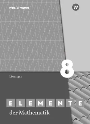 Produktbild von Elemente der Mathematik SI 8. Lösungen. G9. Für Nordrhein-Westfalen