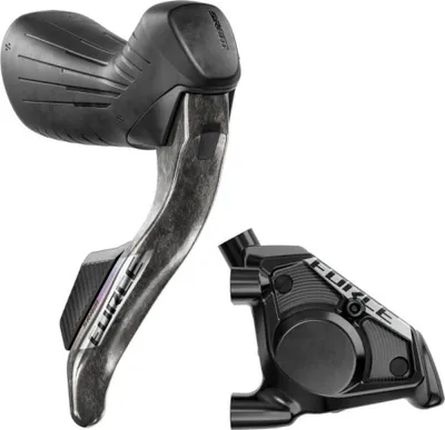 Obrázek produktu pro Sram Hydraulic Flat Mount Force E-tap Axs E1 1800 mm Pravá brzdová páka s elektronickou řadicí pákou Stříbrná Stříbrná Jedna velikost