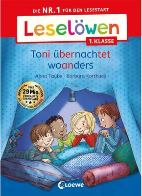 Produktbild von Leselöwen 1. Klasse - Toni übernachtet woanders