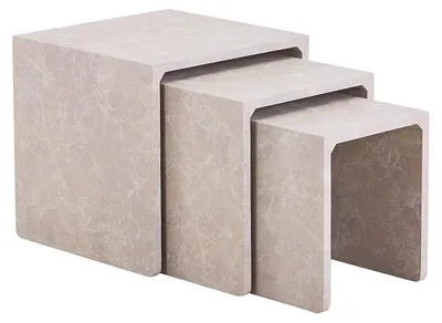 Produktbild von HOME DELUXE Couchtisch Beistelltisch 3er Set IRIMA|Sofatisch, Wohnzimmertisch, Satztisch
