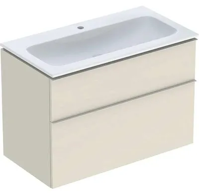 Produktbild von Geberit 502337JL1 iCon Set MWT m. US, 2 Schubl.