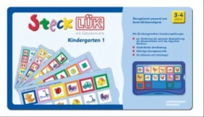 Produktbild von SteckLÜK. Kindergarten 1: Alter 3 - 4 (blau)