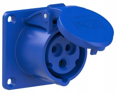 Produktbild von Einbausteckdose 16A PCE IP44 Serie 313-6
