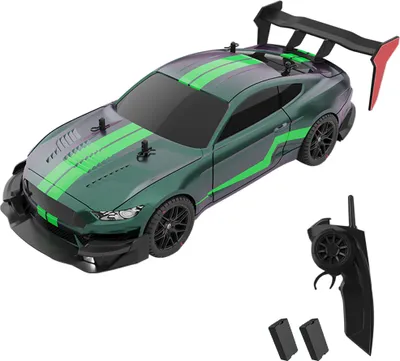 Obrázok produktu pre Diaľkovo ovládané auto, pretekárske auto, driftové auto, 40 km/h, pohon 4x4, vysokorýchlostné pretekárske auto, darček pre deti, RTR s 2 batériami