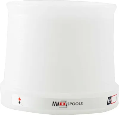 Produktbild von Mvspools Mvl45 Pom Competition Ersatzspule Weiß T2 Weiß T2