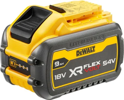 Immagine prodotto di Batteria di ricambio DeWALT DCB547-XJ FlexVolt Li-Ion XR con 18 V e 54 V / max. 9,0 Ah