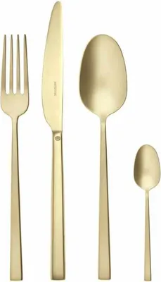 Produktbild von Sambonet Rock Antique PVD Champagne Besteck-Set 24-tlg.