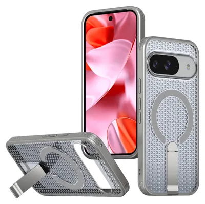 Produktbild von Handyhülle Magnetische Kickstand Silikon für Google Pixel 11 / 11 Pro TPU / PC