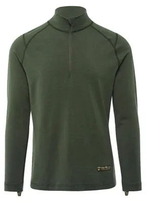 Produktbild von Merino ARCTIC Long Sleeve Shirt 1/2 Zip Men Forest green.Größe:S