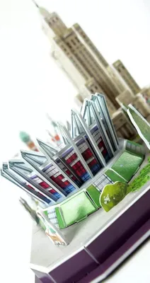Produktbild von Entdecke Warschau: 3D Skyline Puzzle von Cubic Fun!