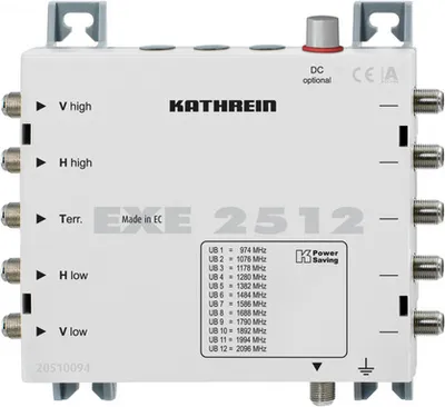 Produktbild von Kathrein EXE 2512, 160 x 148 x 43 mm, 450 g