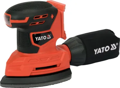 Produktbild von Yato YT-82755, Exzenterschleifer, Schwarz, Orange, 11000 RPM, 2 mm, 69,6 dB, 80,6 dB