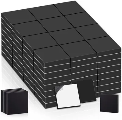 Produktbild von Selbstklebende Magneten - 250 Stück 10 x 10 x 2 mm - Starke Magnete - Magnetplatten für Magnetbrett - Flache Minimagneten - Magnetfolie für Whiteboard