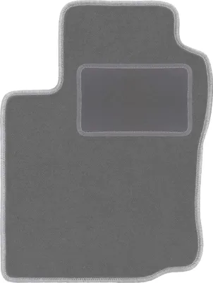 Produktbild von Fahrerfußmatte Velours graphit passend für Suzuki Grand Vitara I (1998-2005, SUV) – mit Befestigungen – passgenau