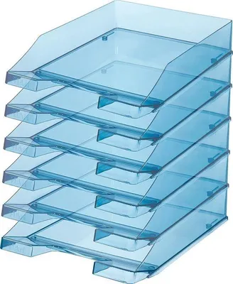 Immagine prodotto di Portadocumenti in plastica HAN, A4, trasparente blu