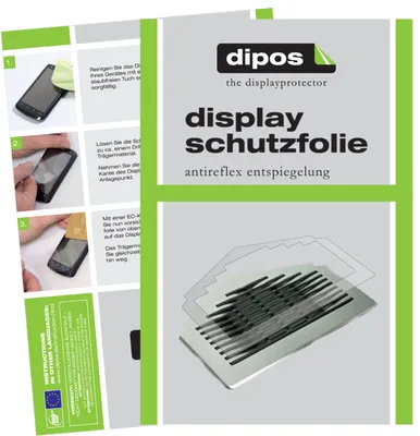 Produktbild von 2x Schutzfolie für Siemens EQ9 PLUS Connect s700 Tropfblech matt Displayschutzfolie Folie Display Schutz dipos