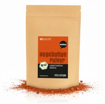Produktbild von Wohltuer Hagebuttenpulver - 1kg