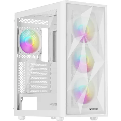 Zdjęcie produktu dla Genesis Gehäuse DIAXID 605 ARGB mit Sichtfenster weiß