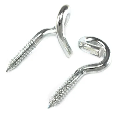 Produktbild von 2 Schaukelhaken 110mm Schraubhaken Haken Hängematte Schraubhaken Schaukel