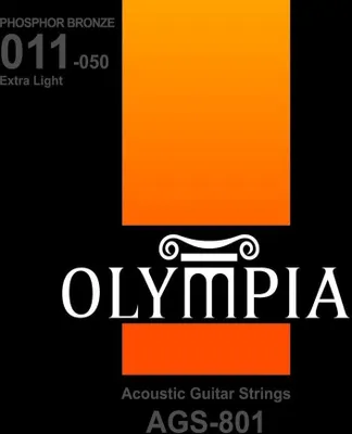 Produktbild von Olympia AGS801 Saiten für Akustikgitarre