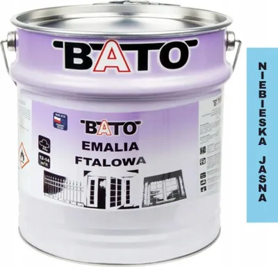 Obrázok produktu pre Ftalová kyselina-emal na drevo BATO farba na drevo SVETLO MODRÁ 10 l