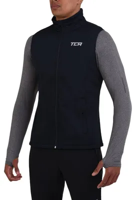Productafbeelding van Herensportvest, winddicht, voor hardlopen en fietsen, donkerblauw, maat M