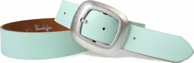 Produktbild von Ledergürtel Damen Echtleder 4 cm, große Schnalle altsilber, Gürtel FRONHOFER