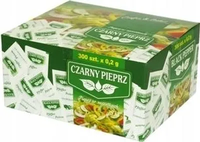 Obrázok produktu pre Pieprz czarny mielony 300 x 0,2 g Frischer