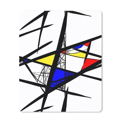 Produktbild von MuchoWow® Mauspad Mousepad Muster - Abstrakt - Kunst 30x40 cm - Mousepads - Maus Mat - Pad - Mausunterlage - Mausmatten