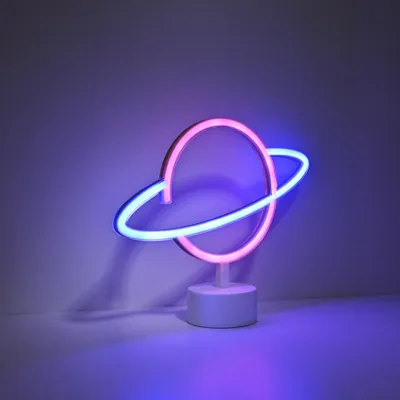 Zdjęcie produktu dla Lampka stołowa planeta NEON-SATURN Just Light 85029-70