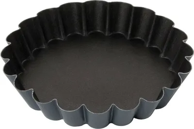 Produktbild von Antihaft-Tarteletteform, großwelliger Rand, verschiedene Größen wählbar : 10 cm Variante: 10 cm