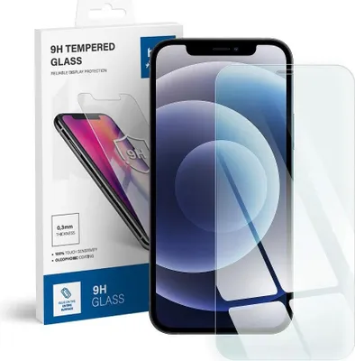 Produktbild von Bluestar Glasfolie 9H für Apple iPhone 12 / 12 Pro