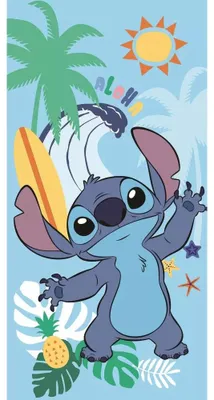 Zdjęcie produktu dla Ręcznik dziecięcy Lilo and Stitch Summer