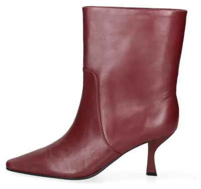 Produktbild von Damenschuhe, Stiefeletten, aus echtem Leder, elegante Absatz, in den Farben Bordeaux, Schwarz und Taupe