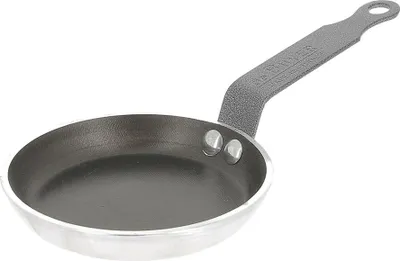 Zdjęcie produktu dla De Buyer CHOC 8140.12 Patelnia do omletów, maks. średnica 12 cm, aluminium, powłoka nieprzywierająca