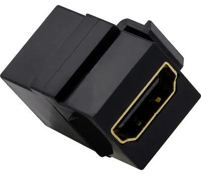 Produktbild von MERTEN HDMI-Keystone MEG45830001 schwarz