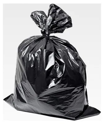 Produktbild von Schwarze Müllbeutel 35l, 50 Stück