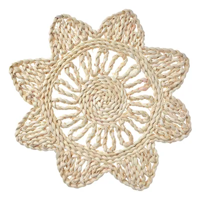 Produktbild von Clayre & Eef Tischset Ø 34 cm Beige Stroh