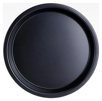 Produktbild von Antihaft-Pizzaform aus Kohlenstoffstahl, rund, schwarz (15 cm / 6 in)